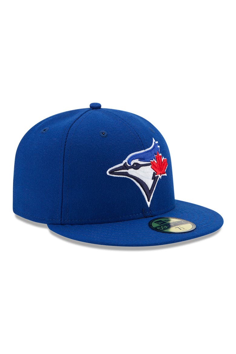 Youth New Era Royal Toronto Blue Jays Authentic Collection On-Field Game 59FIFTY Fitted Hat, Main, color, ROYAL