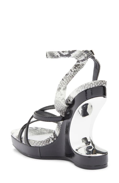 ASHLEY KAHEN ASHLEY KAHEN MAMA MIA CUTOUT WEDGE SANDAL