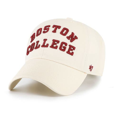 Men's '47 Sand Boston College Eagles Vault Clean Up Adjustable Hat