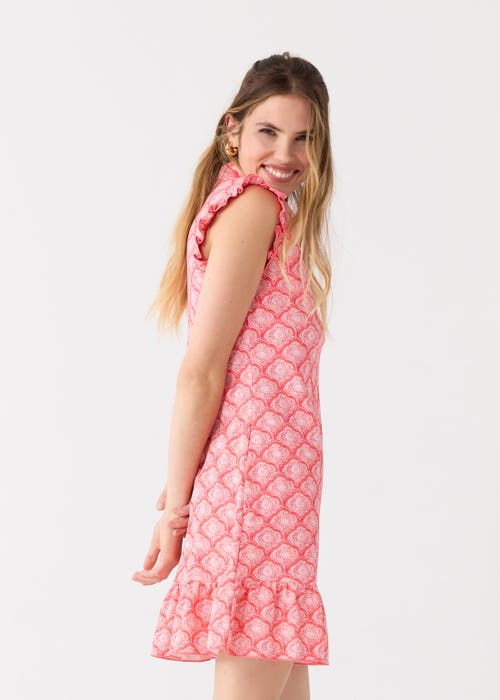 Cabana Life Sleeveless Ruffle Sport Dress In Amelia Island