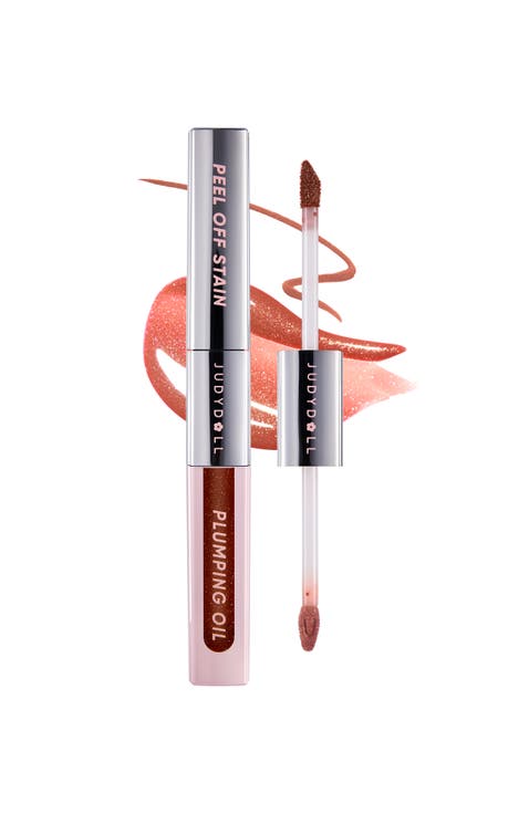 Peel Off Lip Stain & Plumping Oil