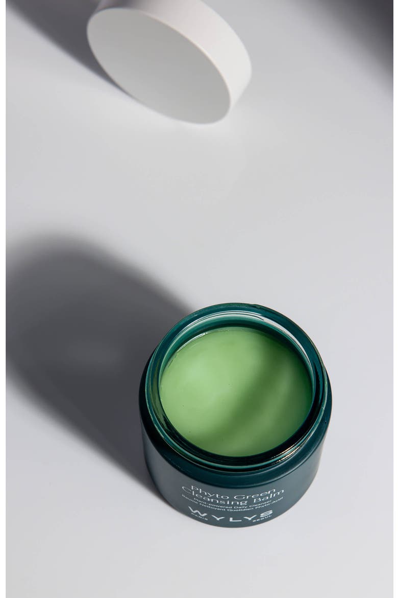 Phyto Green Cleansing Balm & Sage Verte Makeup Bag, Alternate, color, Green