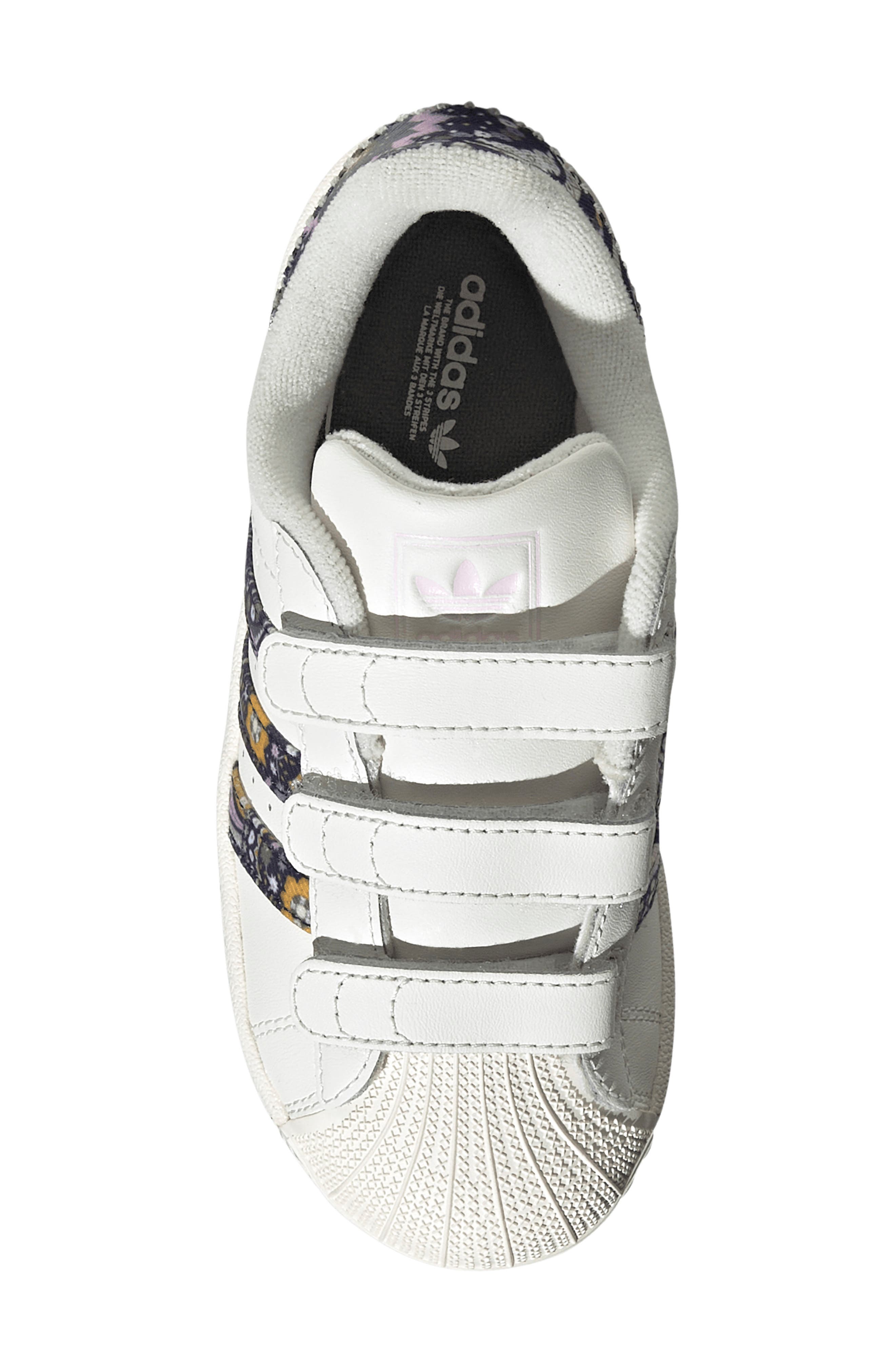Kids' Superstar II Sneaker, Alternate, color, WHITE/ ORCHID FUSION/ GUM