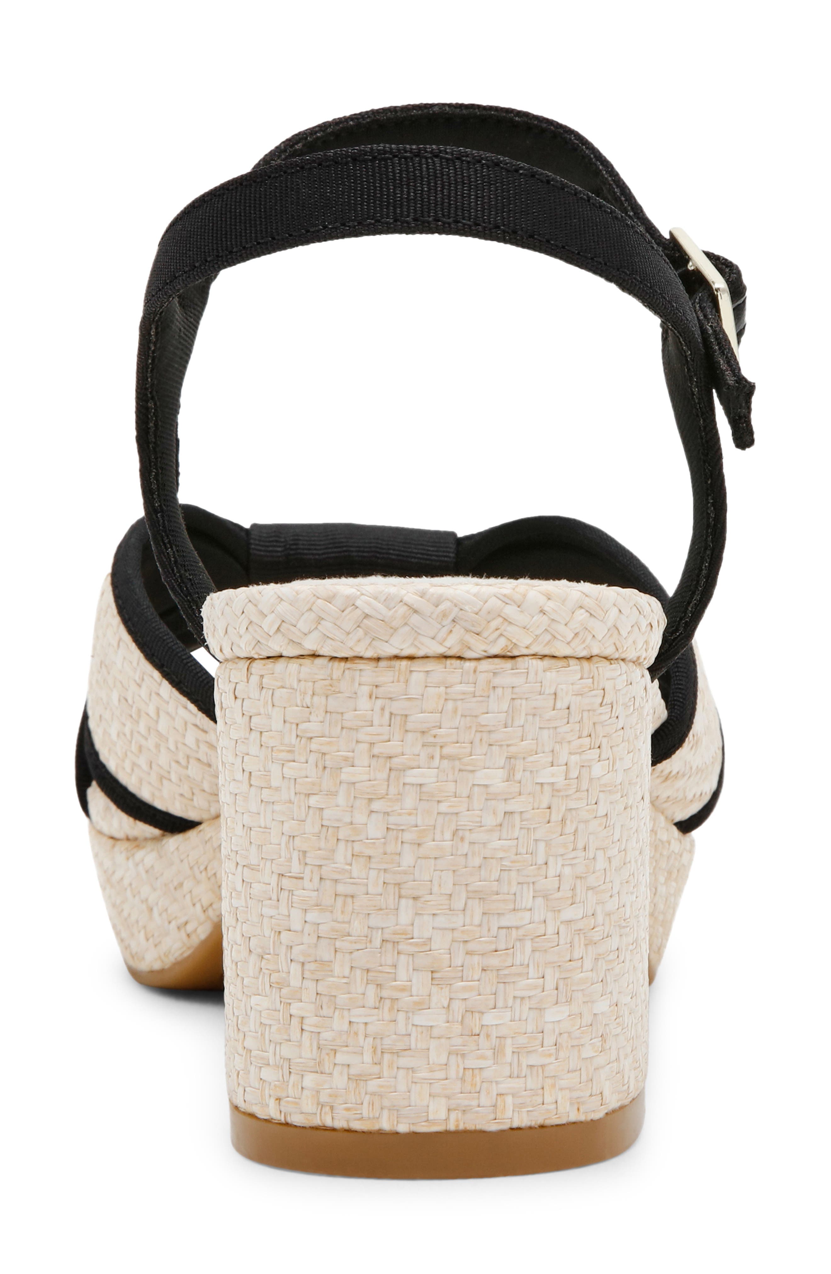 Anne Klein Pileni Ankle Strap Platform Sandal, Alternate, color, 