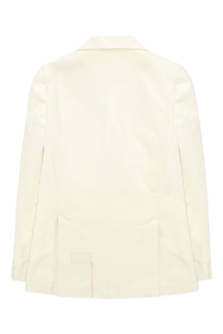 Classic Double Breasted Jacket, Alternate, color, Ecru