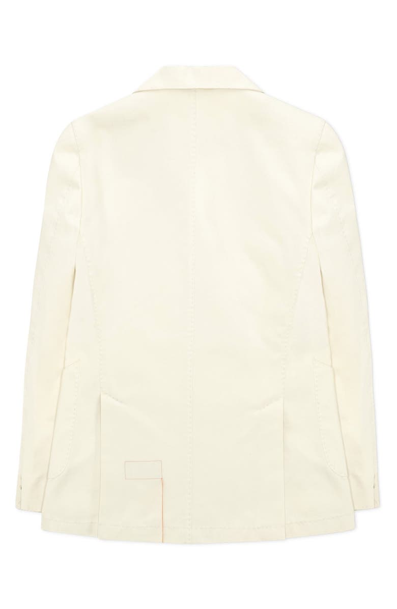 Fortela Classic Double Breasted Jacket, Alternate, color, Ecru