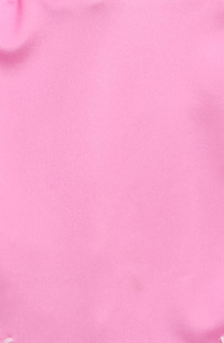 PQ SWIM Kids' Rainbow Embroidered Two-Piece Swimsuit, Alternate, color, Ultraviolet