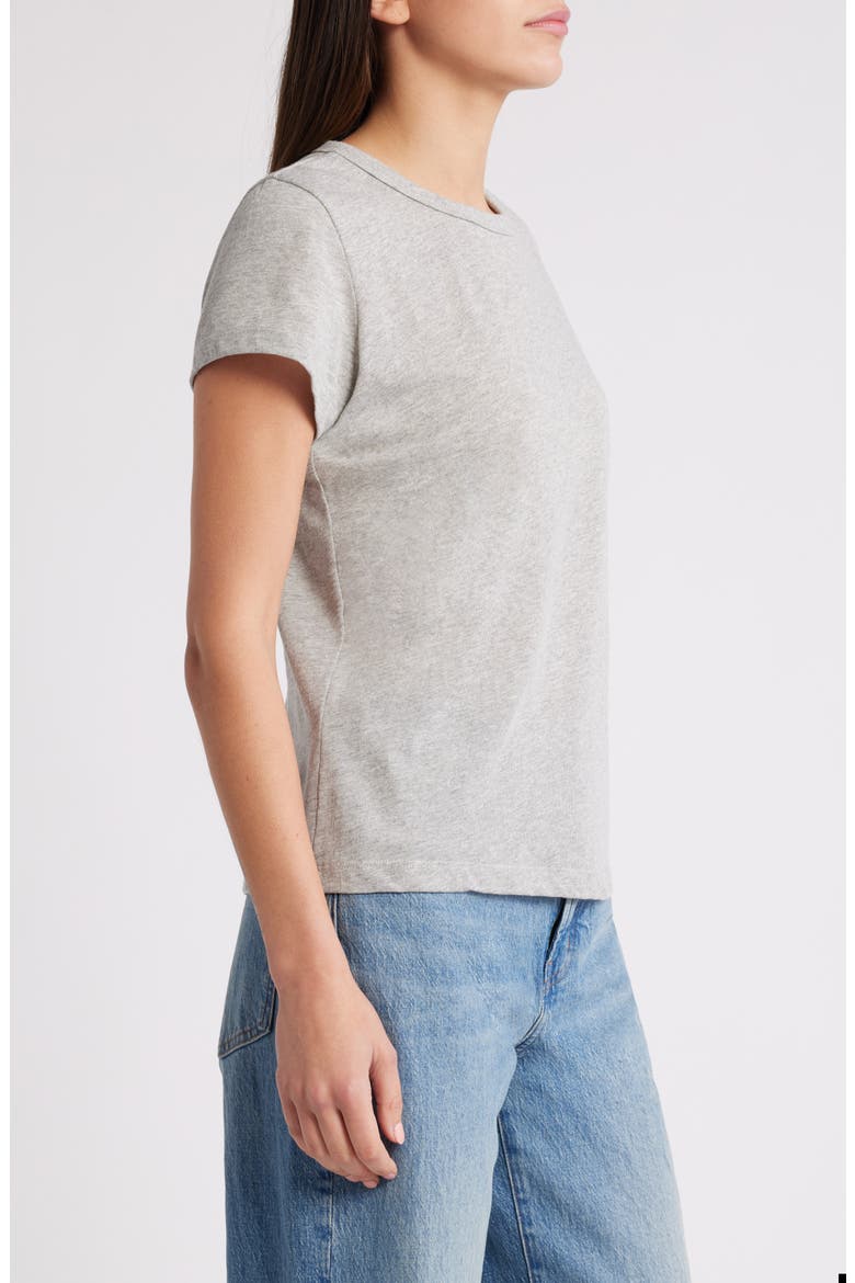 Re-Spun Signature Crewneck T-Shirt, Alternate, color, LIGHT HEATHER GREY