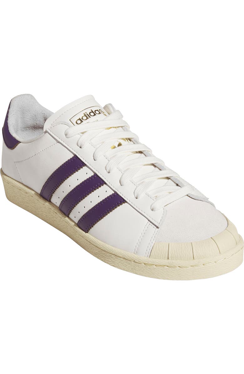 adidas Gender Inclusive Jabbar Half Shell OG Sneaker, Main, color, Off White/ Violet/ Vanilla