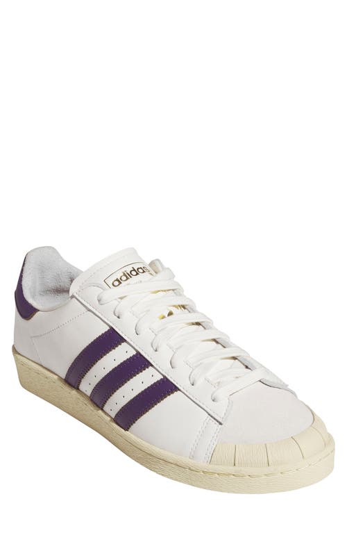 adidas Gender Inclusive Jabbar Half Shell OG Sneaker in Off White/violet/vanilla at Nordstrom, Size 6