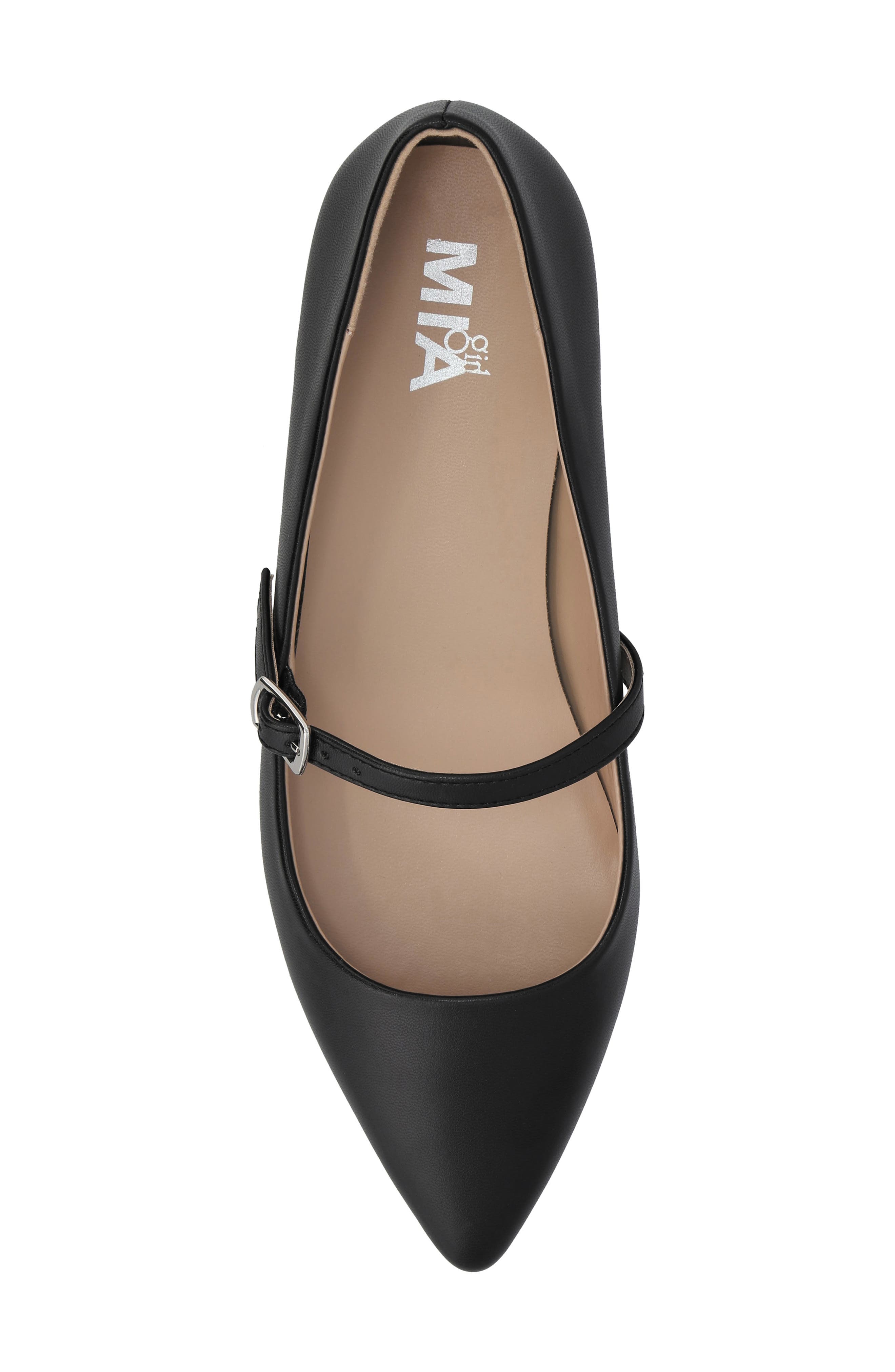MIA Fionna Mary Jane Flat, Alternate, color, Black
