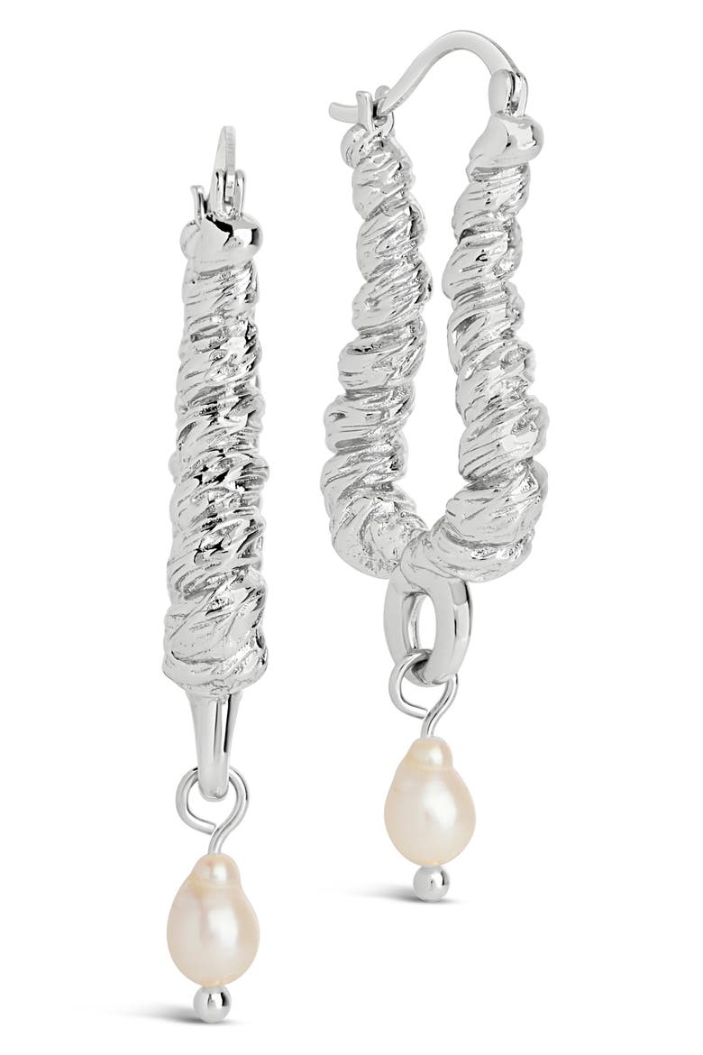Sylvie Freshwater Pearl Hoop Earrings video