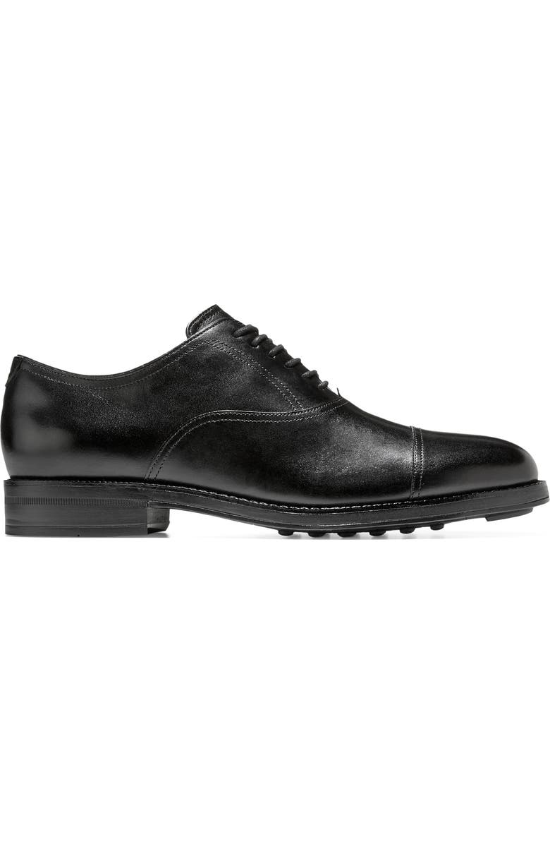 Cole Haan Ledley Grand Cap Toe Oxford, Alternate, color, Black / Black