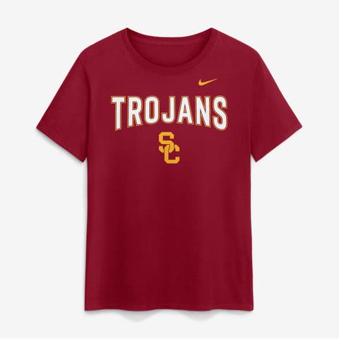 Women's Nike  Cardinal USC Trojans Arch Logo T-Shirt