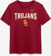 Nike Women's Nike Cardinal USC Trojans Arch Logo T-Shirt
