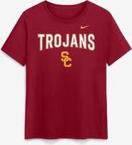 Nike Women's Nike Cardinal USC Trojans Arch Logo T-Shirt