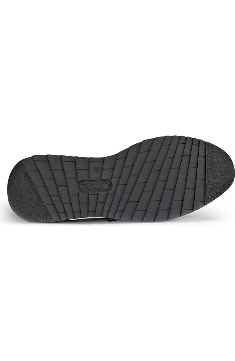 ECCO Low Top Sneaker, Alternate, color, Black/ Black/ Black