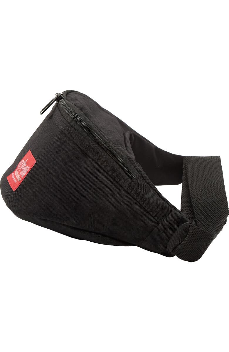 Manhattan Portage Brooklyn Bridge Belt Bag, Alternate, color, Black