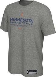 Nike Men's Nike Gray Minnesota Lynx On-Court Legend Essential Practice Performance T-Shirt