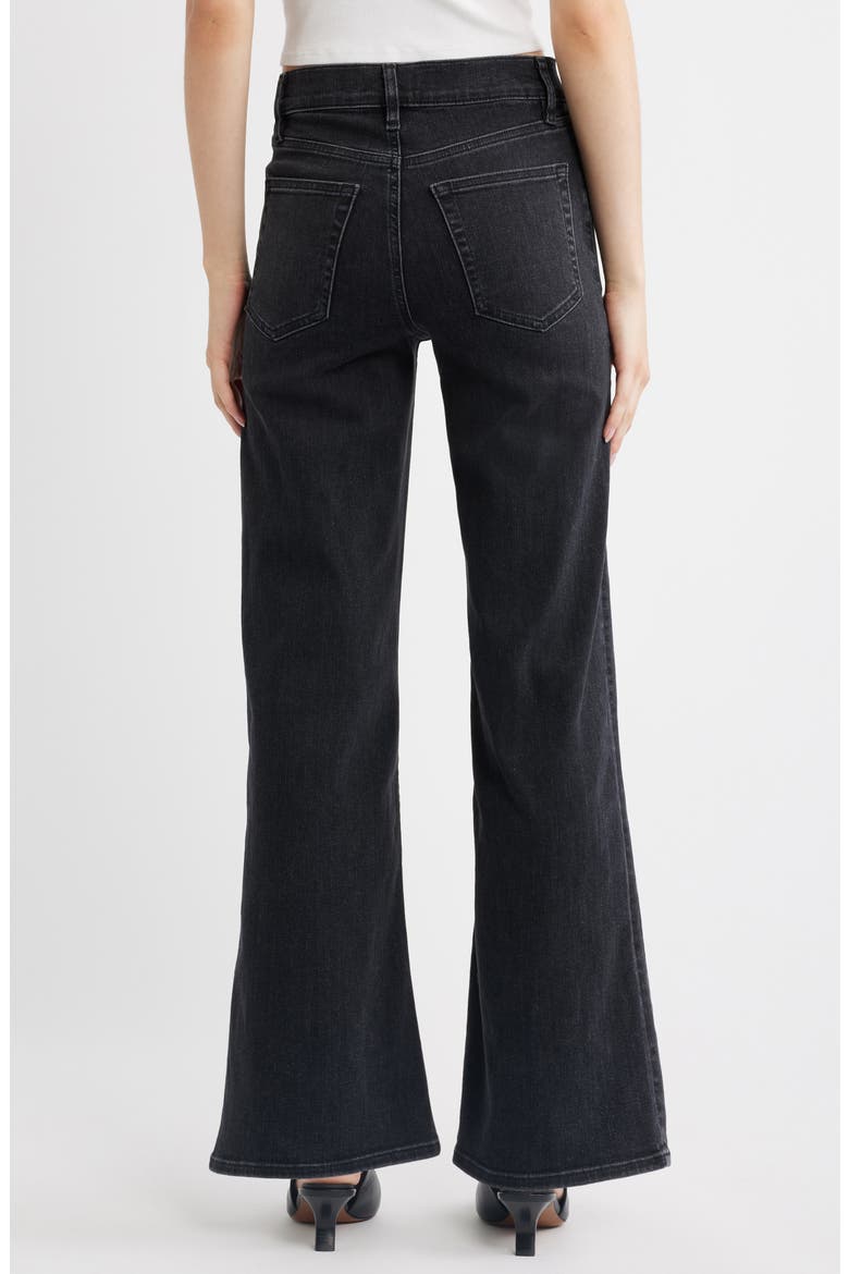 Le Slim Palazzo High Waist Wide Leg Jeans, Alternate, color, ETCH