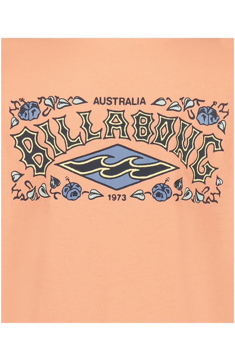 Billabong Kids' Heritage Graphic T-Shirt, Alternate, color, Faded Orange