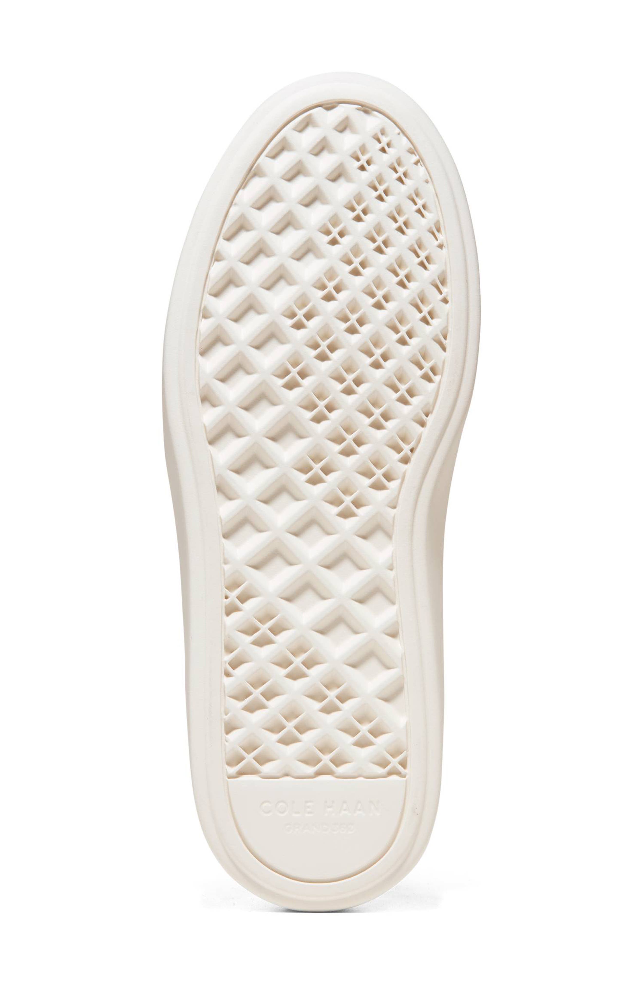 Cole Haan Grand Crosscourt Arlowe Sneaker, Alternate, color, Ivory Ltr/ Rainforest Ltr