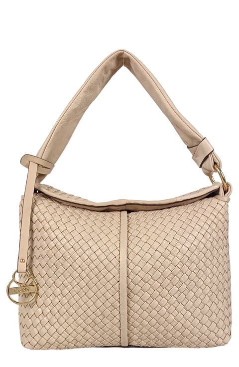 Ainsley Woven Shoulder Bag