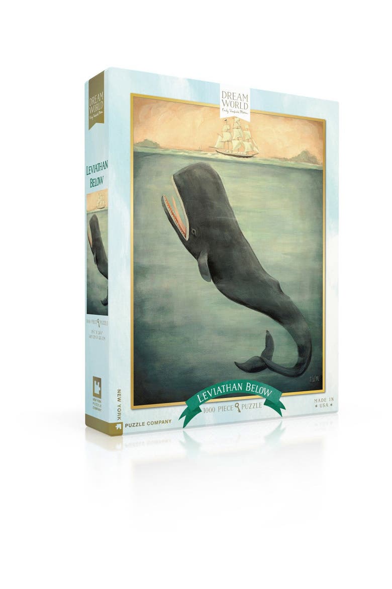 Leviathan Below 500 Piece Puzzle, Alternate, color, No Color
