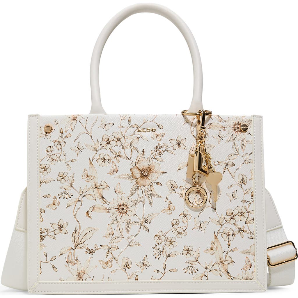 Aldo Dasfloraa Faux Leather Tote In Pattern