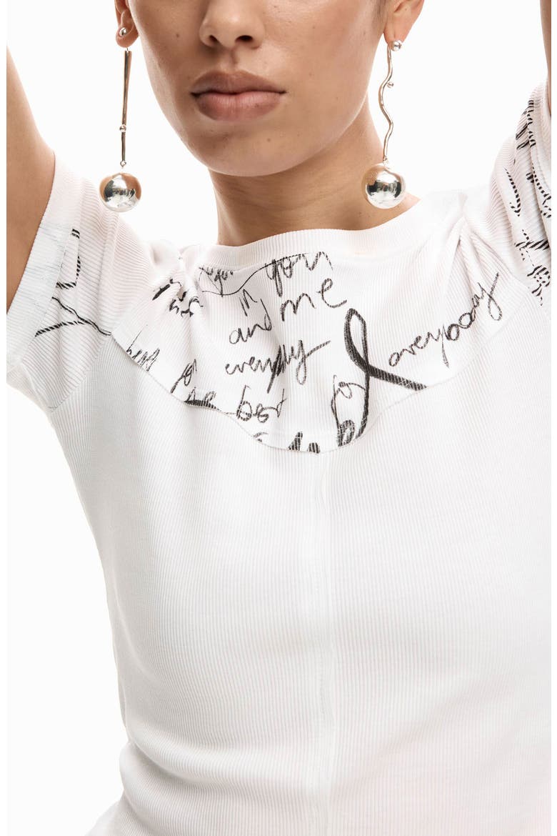 Doodles Cotton Graphic T-Shirt, Alternate, color, WHITE