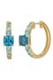 selected 14K Yellow Gold Blue Topaz