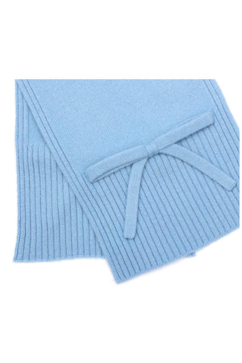 bow wool scarf, Alternate, color, AUTUMN SKY