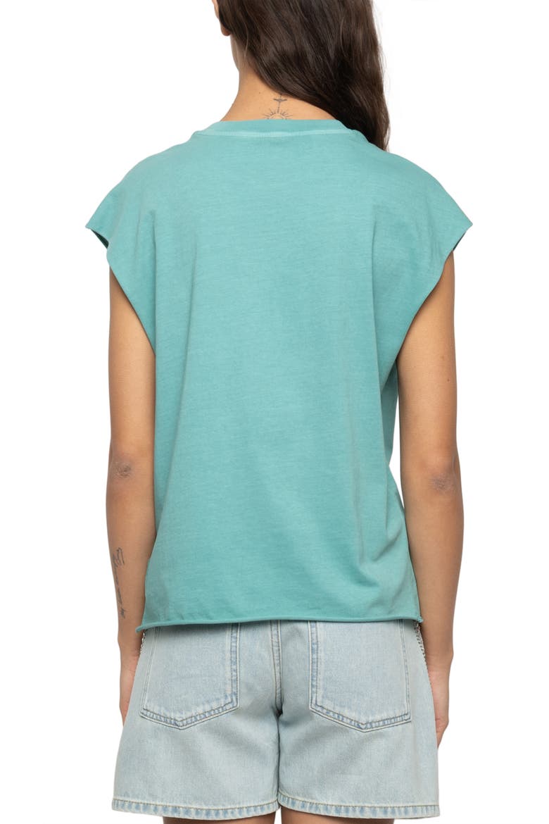 Cloe Embellished Tee, Alternate, color, BORNEO