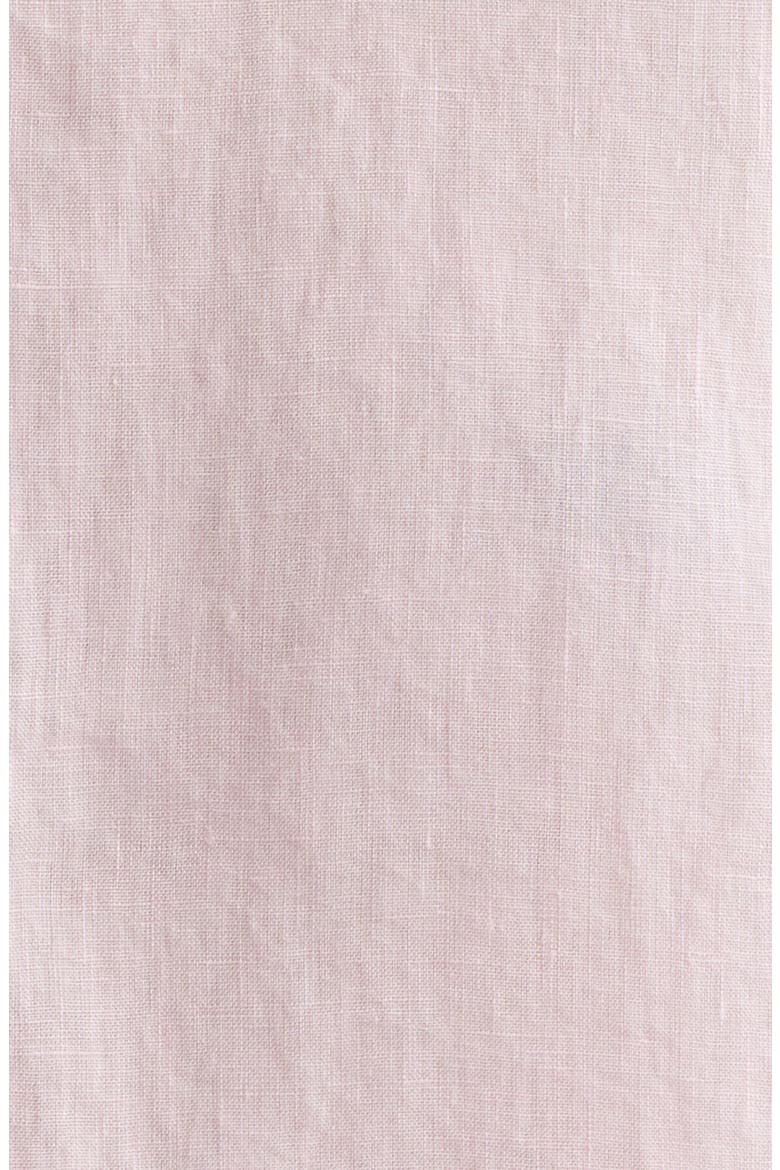 Orson Shaped Fit Short Sleeve Linen Button-Up Shirt, Alternate, color, PINK