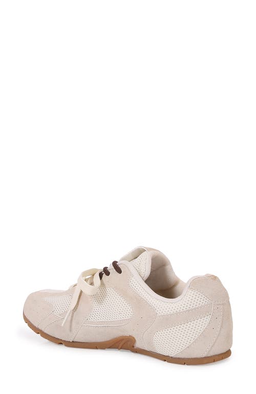 Berness Lula Double Lace Sneaker In Neutral