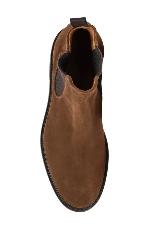 Aquatalia Prospero Water Resistant Chelsea Boot In Brown