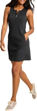 Tommy Bahama Aubrey Zip Sleeveless Minidress