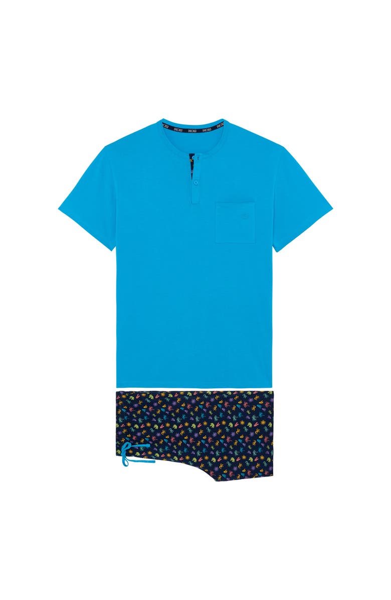 HOM California Short Sleepwear, Main, color, Multico Print