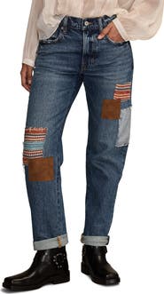Lucky Brand Legend Mr Boy Patchwork Straight Leg Jeans