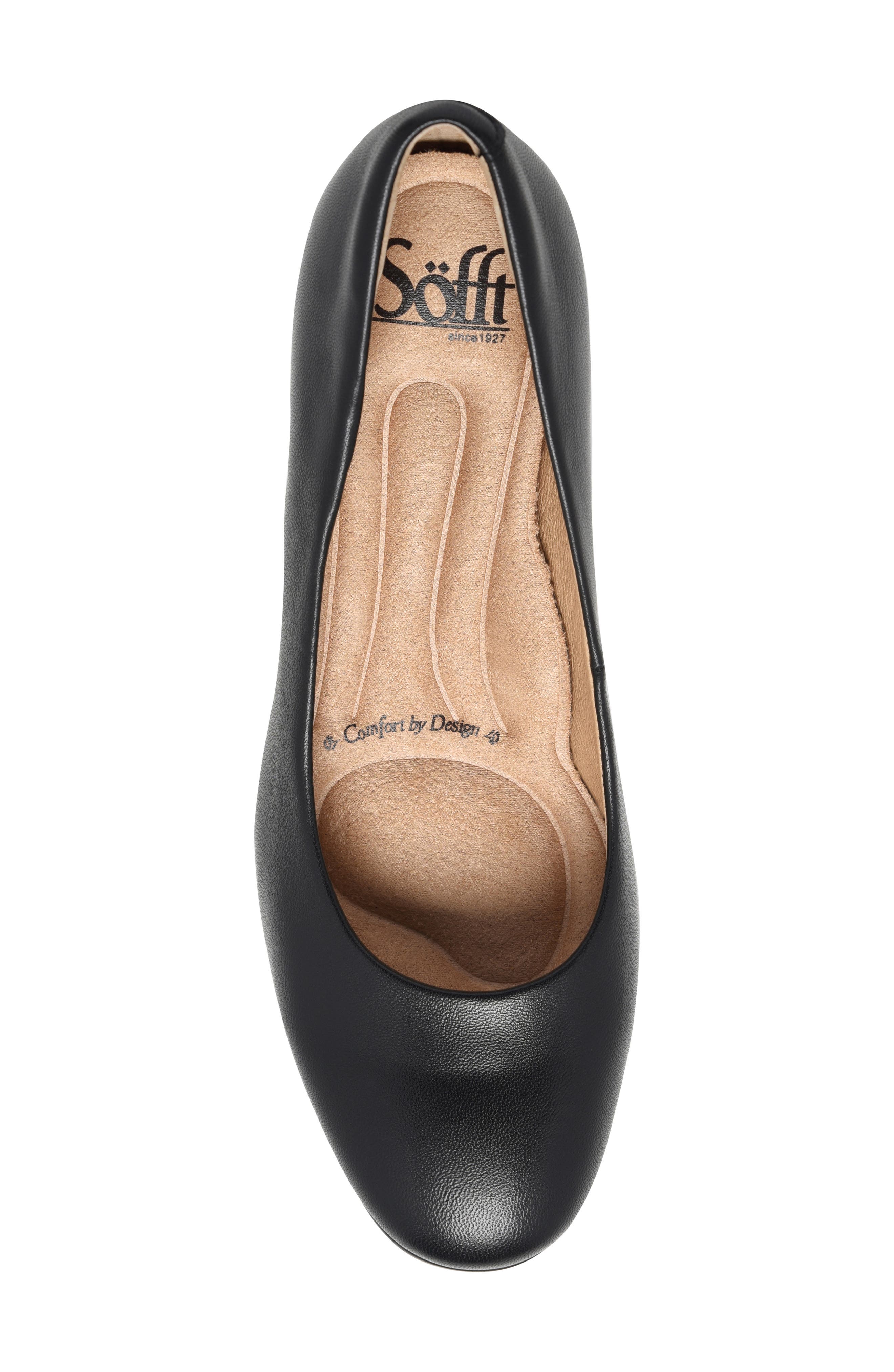 Söfft Lana Pump, Alternate, color, Black