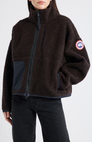 Canada Goose Simcoe Wool Blend Fleece Jacket