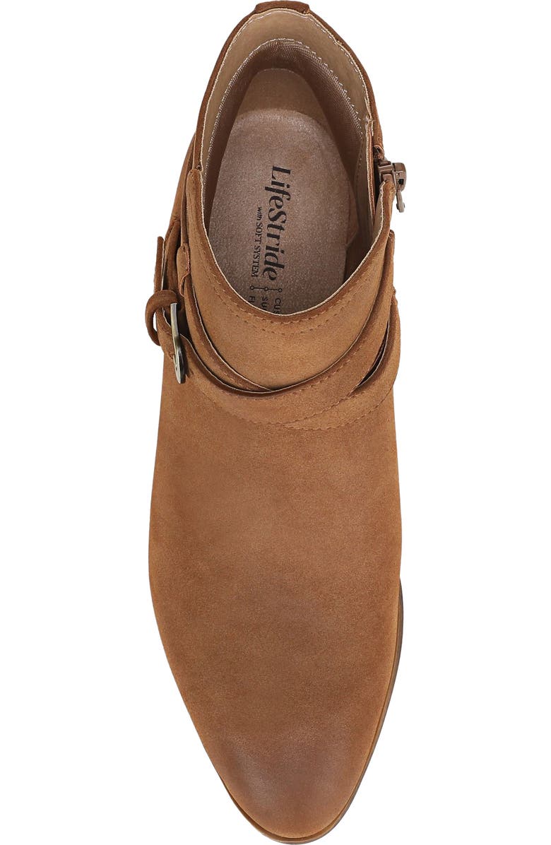 LifeStride Oaklyn Ankle Bootie, Alternate, color, Tan