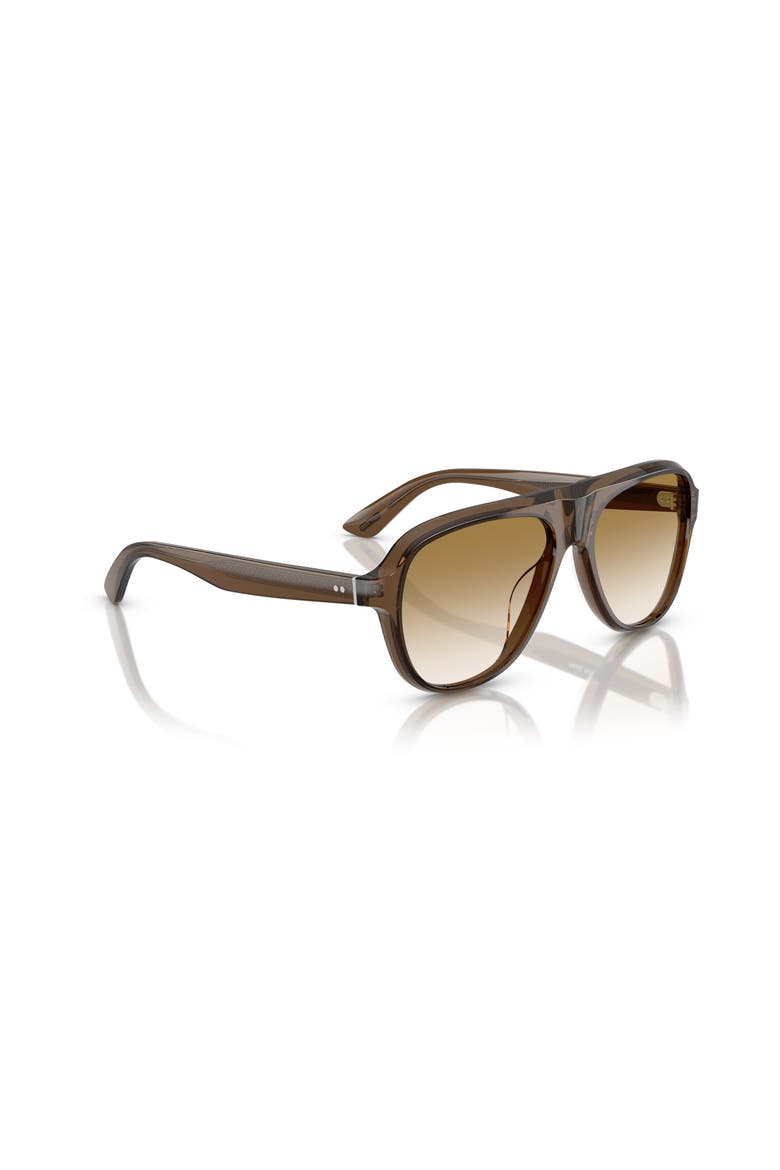 54mm Pilot optical glasses, Alternate, color, Dark Brown