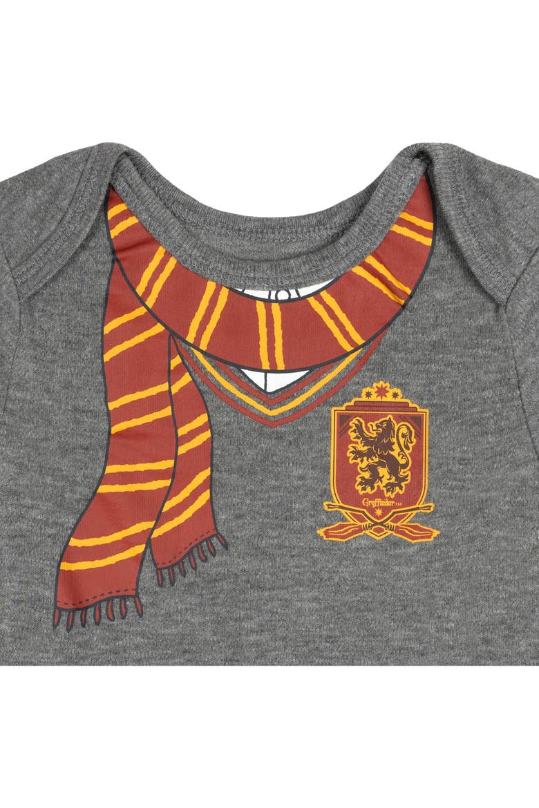 2-Piece Bodysuit and Hat Set, Alternate, color, Grey Harry Potter
