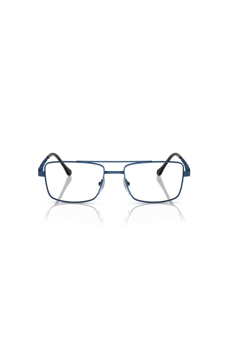 58mm Square optical glasses, Alternate, color, Blue