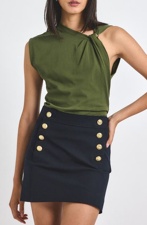 DEREK LAM 10 CROSBY トップス　ノースリーブ DEREK LAM 10 CROSBY トップス ノースリーブ