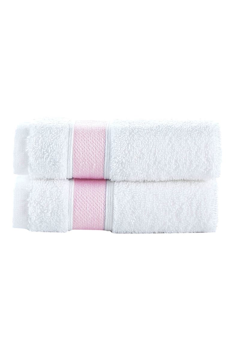 Ottoman Rolls Turkish Cotton Bath Towel, Main, color, PINK
