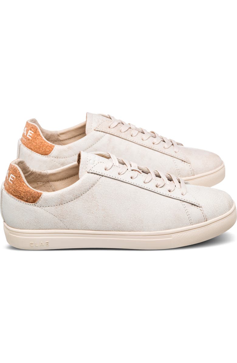 CLAE Bradley Sneaker, Alternate, color, Distressed Leather Cork