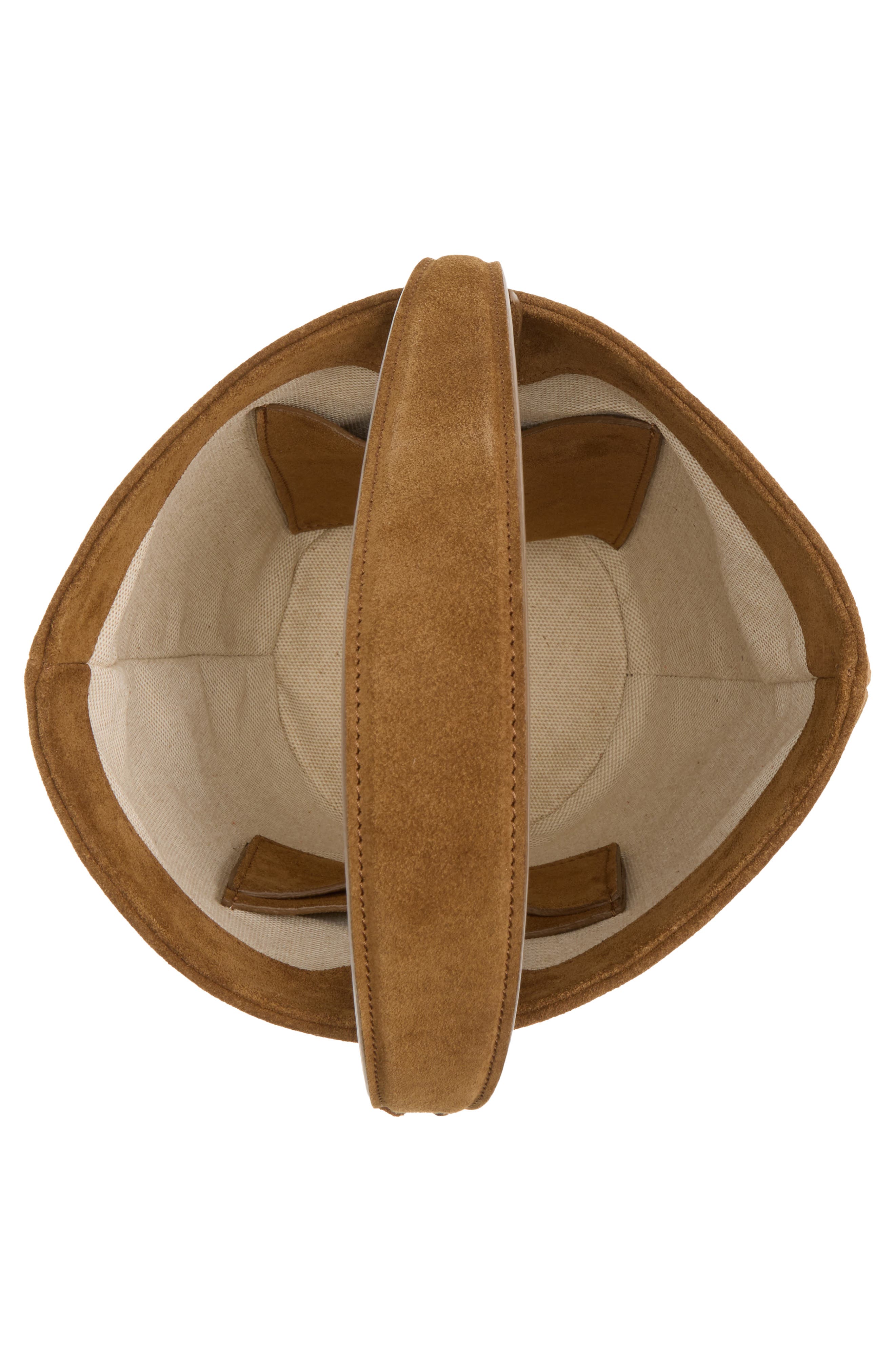 LIFFNER Suede Bucket Bag, Alternate, color, Light Brown