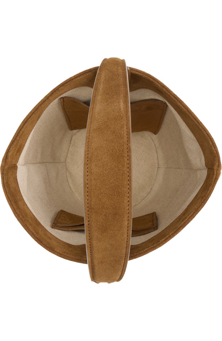 LIFFNER Suede Bucket Bag, Alternate, color, Light Brown